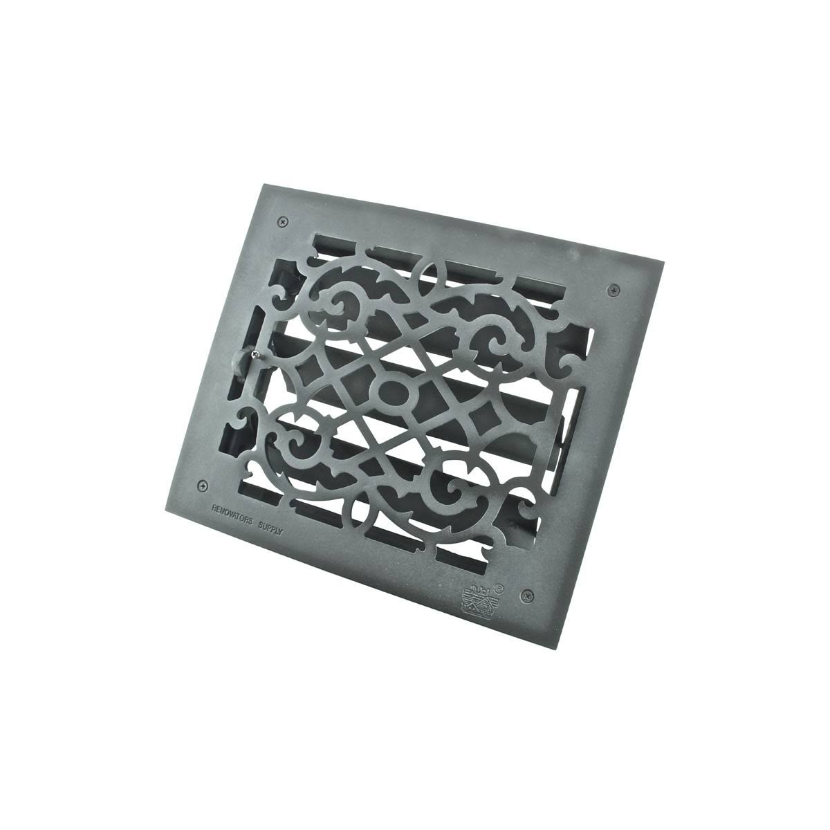 Victorian Cast Floor Heat Register Vent 10 x 12 Z58875