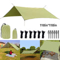 10x10 ft Waterproof Camping Tarp M60935