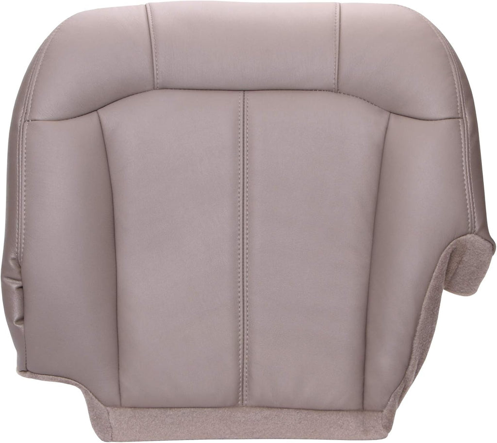 Driver Side Bottom Replacement Seat Cover - Medium Neutral (Tan) Leather B949681