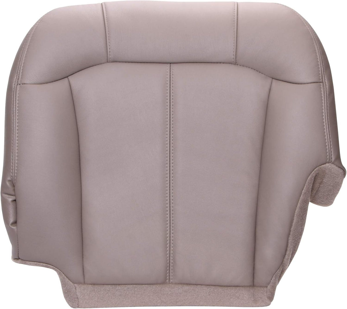 Driver Side Bottom Replacement Seat Cover - Medium Neutral (Tan) Leather B949681