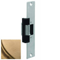 Satin Brass Faceplate for V3 Strike P7287