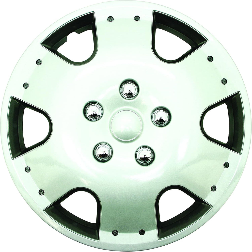 Satin Black 15 ABS Wheel Cover, Pack of 4 W4514