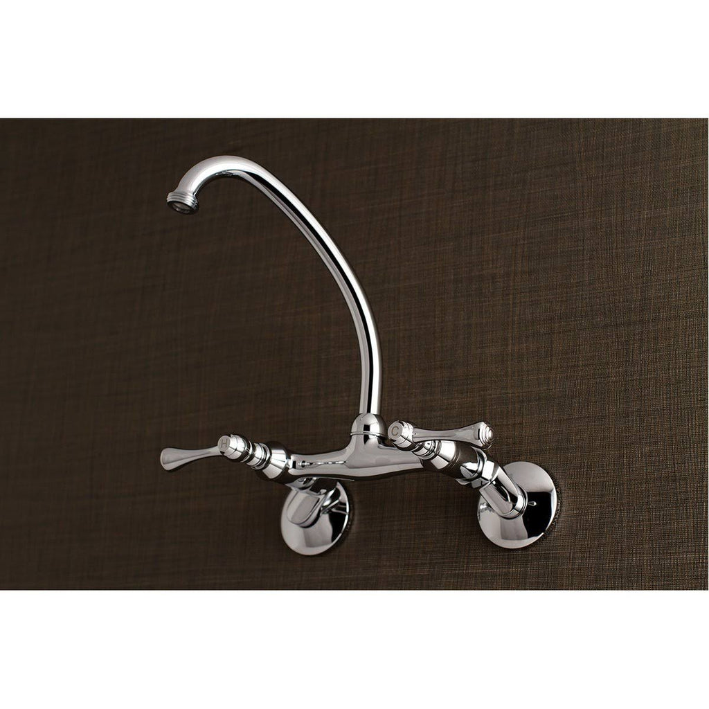 Oil Rubbed Bronze Adjustable Center Wall Mount Laundry Faucet T83709