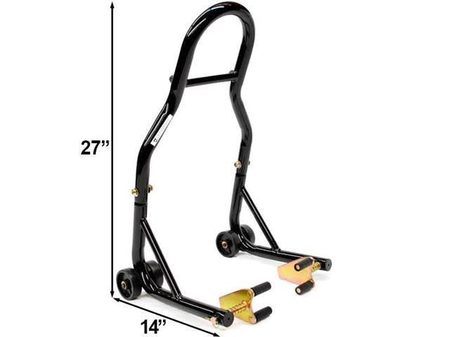 Motorcycle Front+Rear Dual Lift Stand with Spools V6504