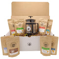 Coffee Gift Box Set with French Press Glass Coffee Maker L441874