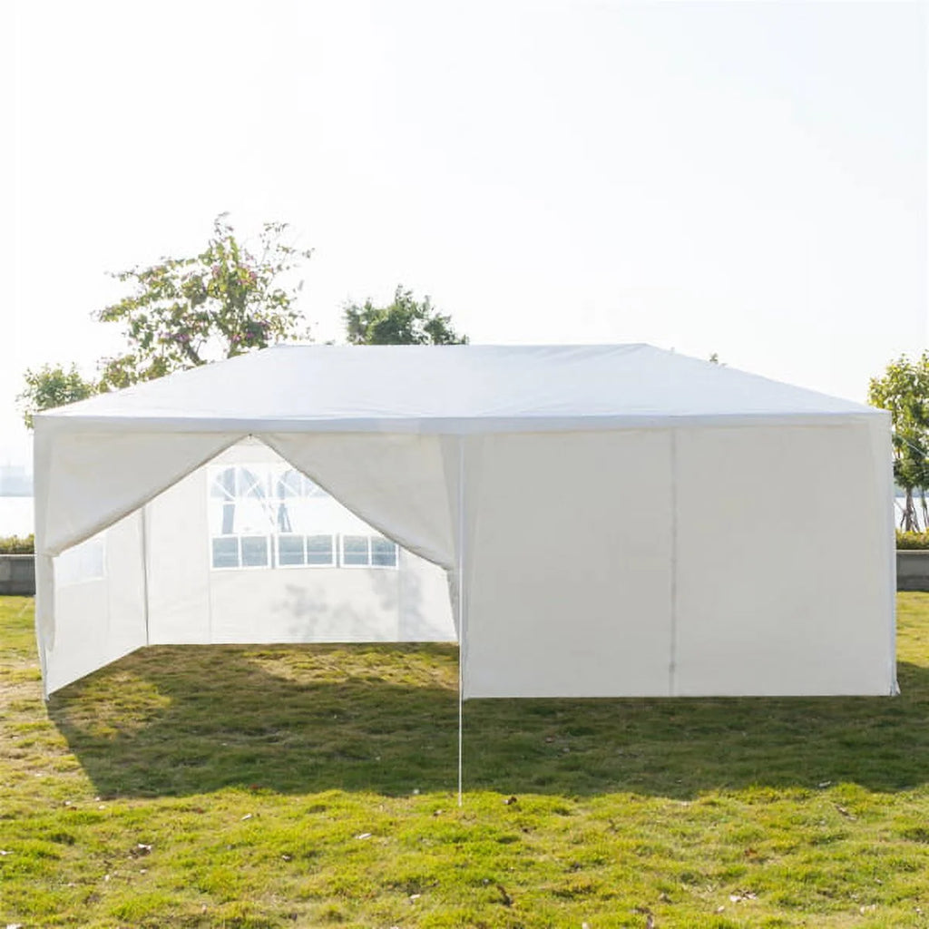10' x 20' Party Tent Gazebo Canopy with 4 Removable Sidewalls E645