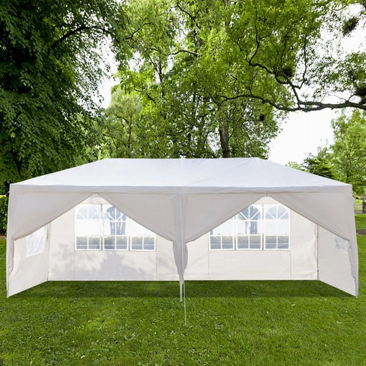 10' x 20' Party Tent Gazebo Canopy with 4 Removable Sidewalls E645