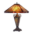 Tiffany-style 3 Light Table Lamp C5870