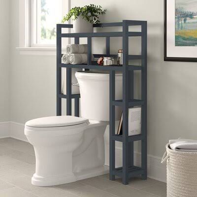 Solid Wood Over-the-Toilet Storage Z90047
