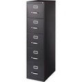 5-Drawer Vertical File Cabinet, Black S3875