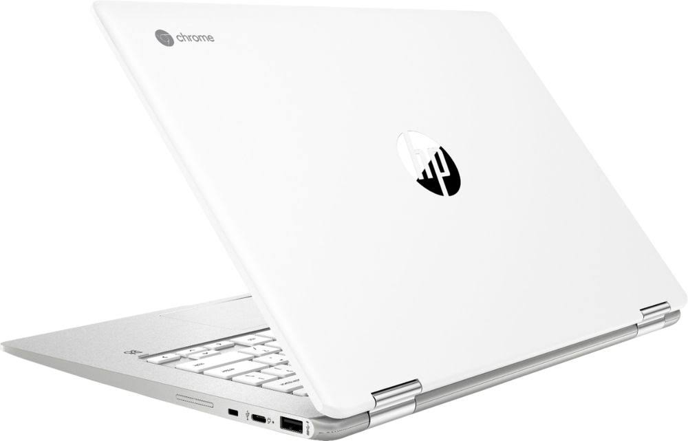 14″ Convertible Chromebook - Celeron N4000 - 4 GB RAM - 32 GB SSD - Natural Silver H1740