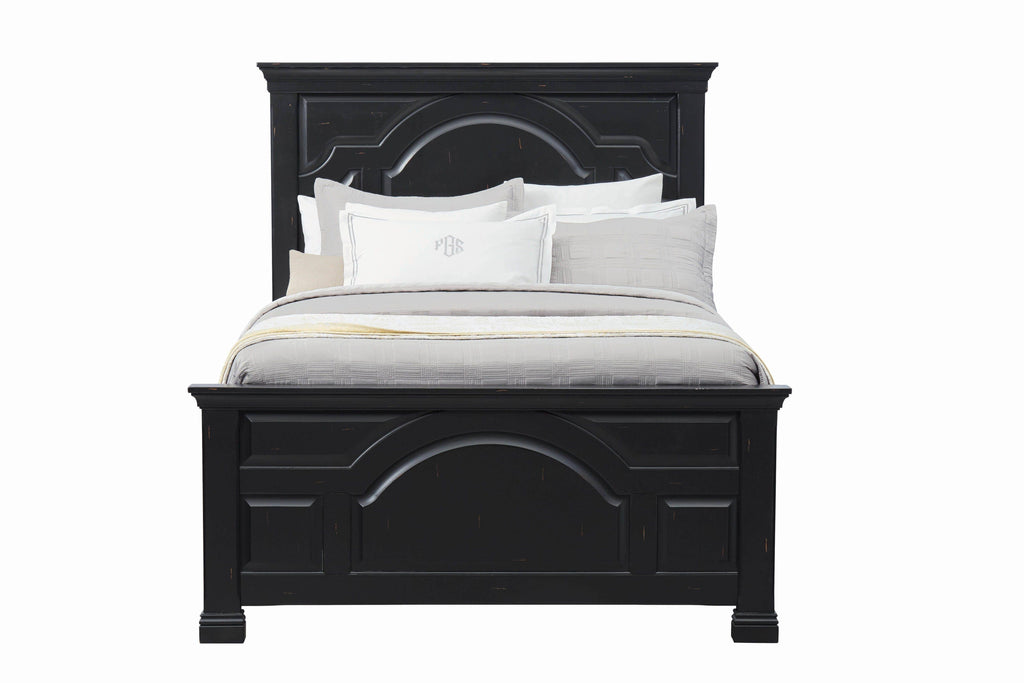 Vintage Black Eastern King Size Bed T757