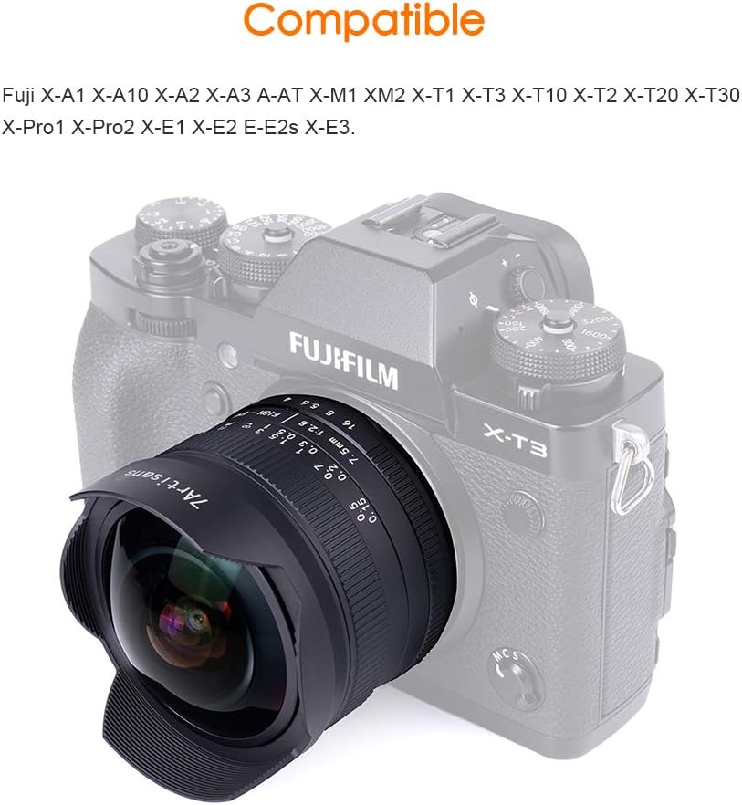 7.5mm F2.8 II Fisheye Lens E10403
