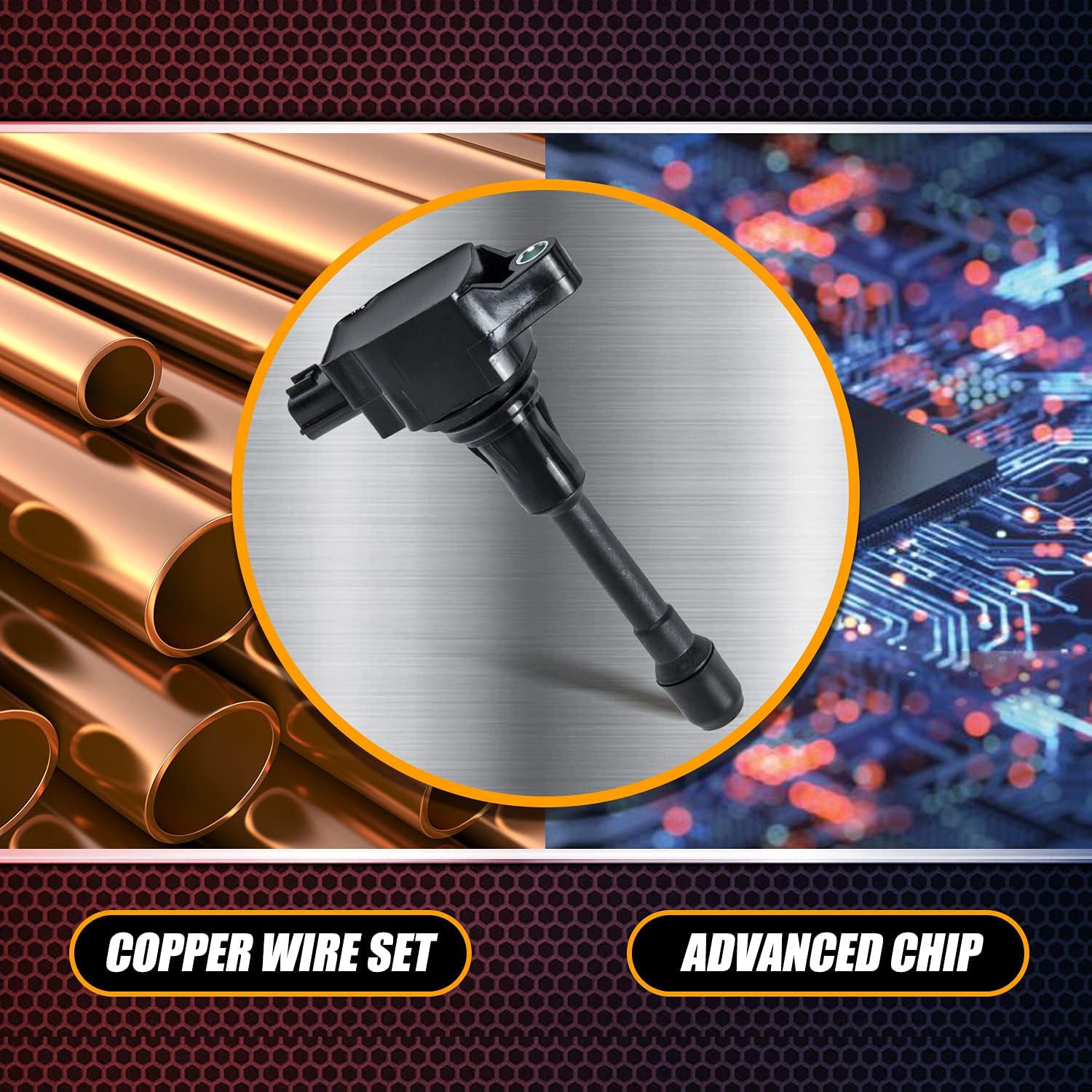 Ignition Coil & Spark Plug Pack of 4 N99960