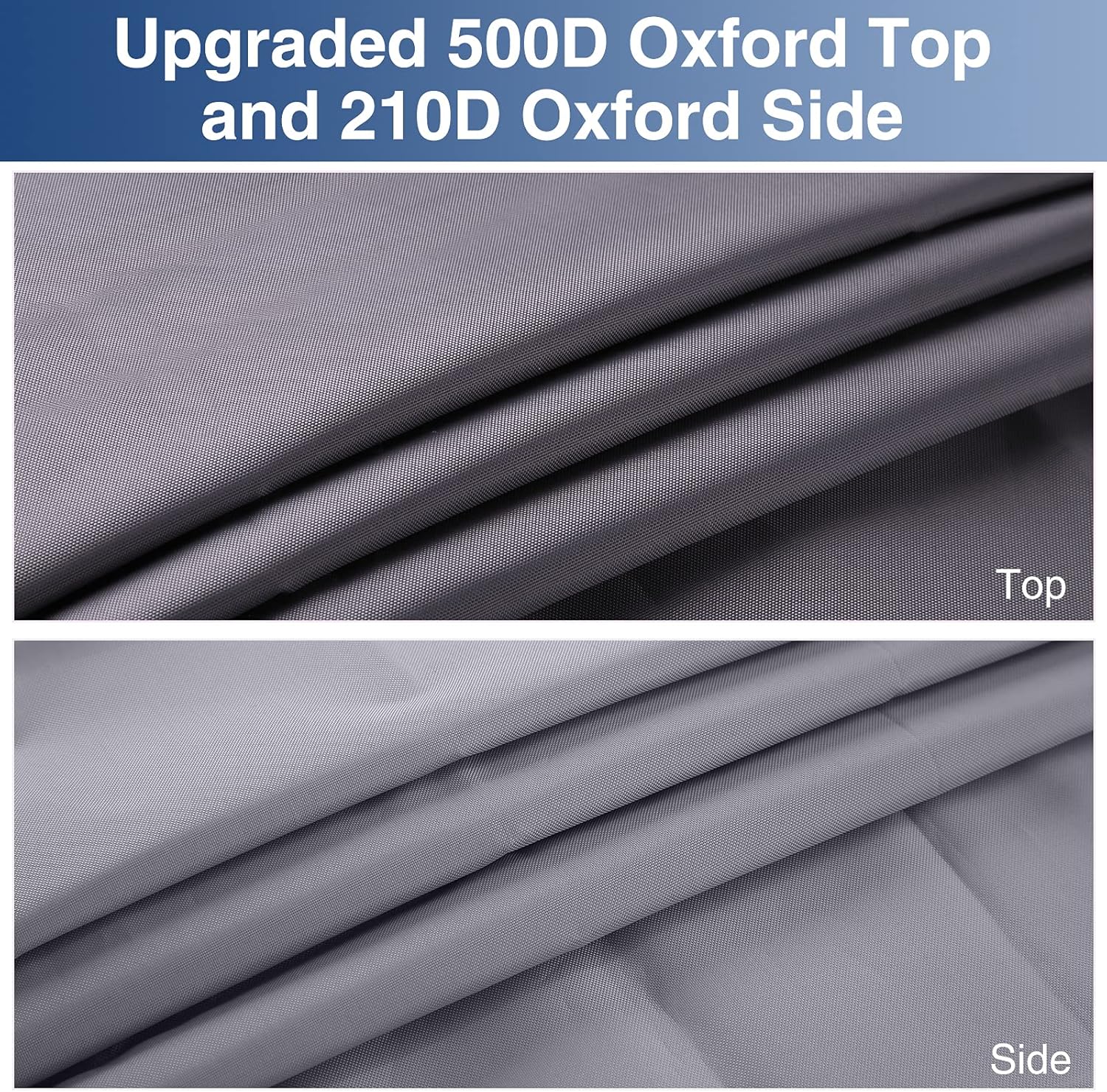 Upgraded Waterproof 500D Travel Trailer Cover with 4 Tire Covers, Tongue Jack Cover O242541