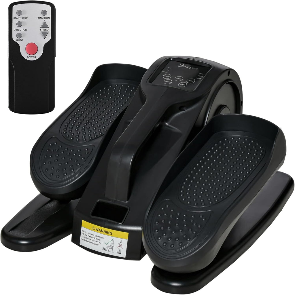Under Desk Bike Elliptical Machine with Adjustable Speed & LCD Display R16940