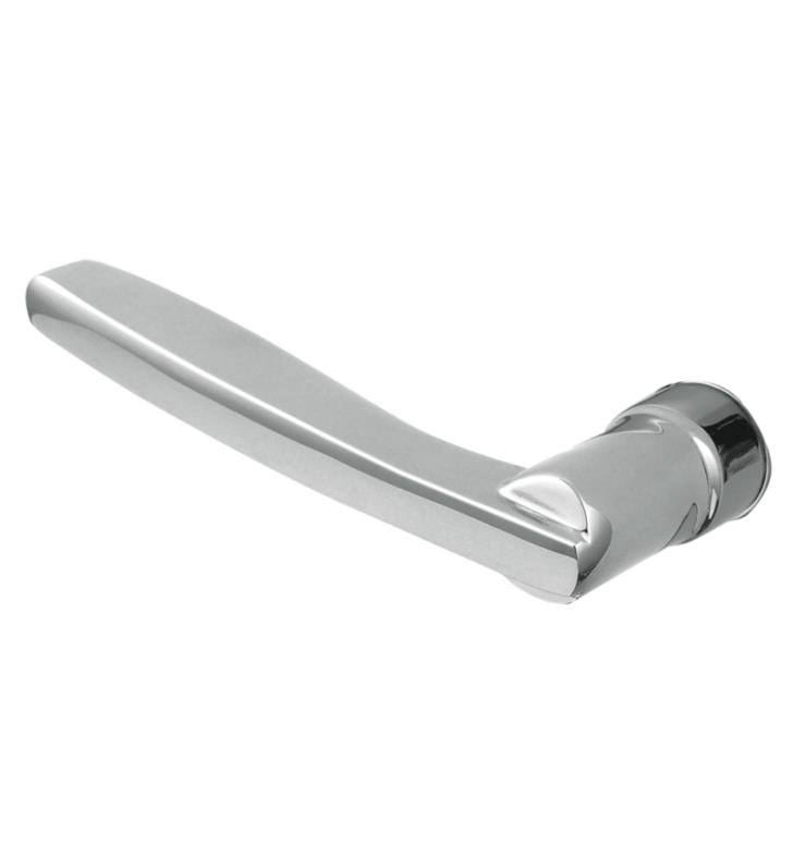 Satin Black Single Left Handed Lever Only V9436