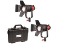 30W Fresnel Fanless Focusable LED Bi-Color 2-Light Kit N4814
