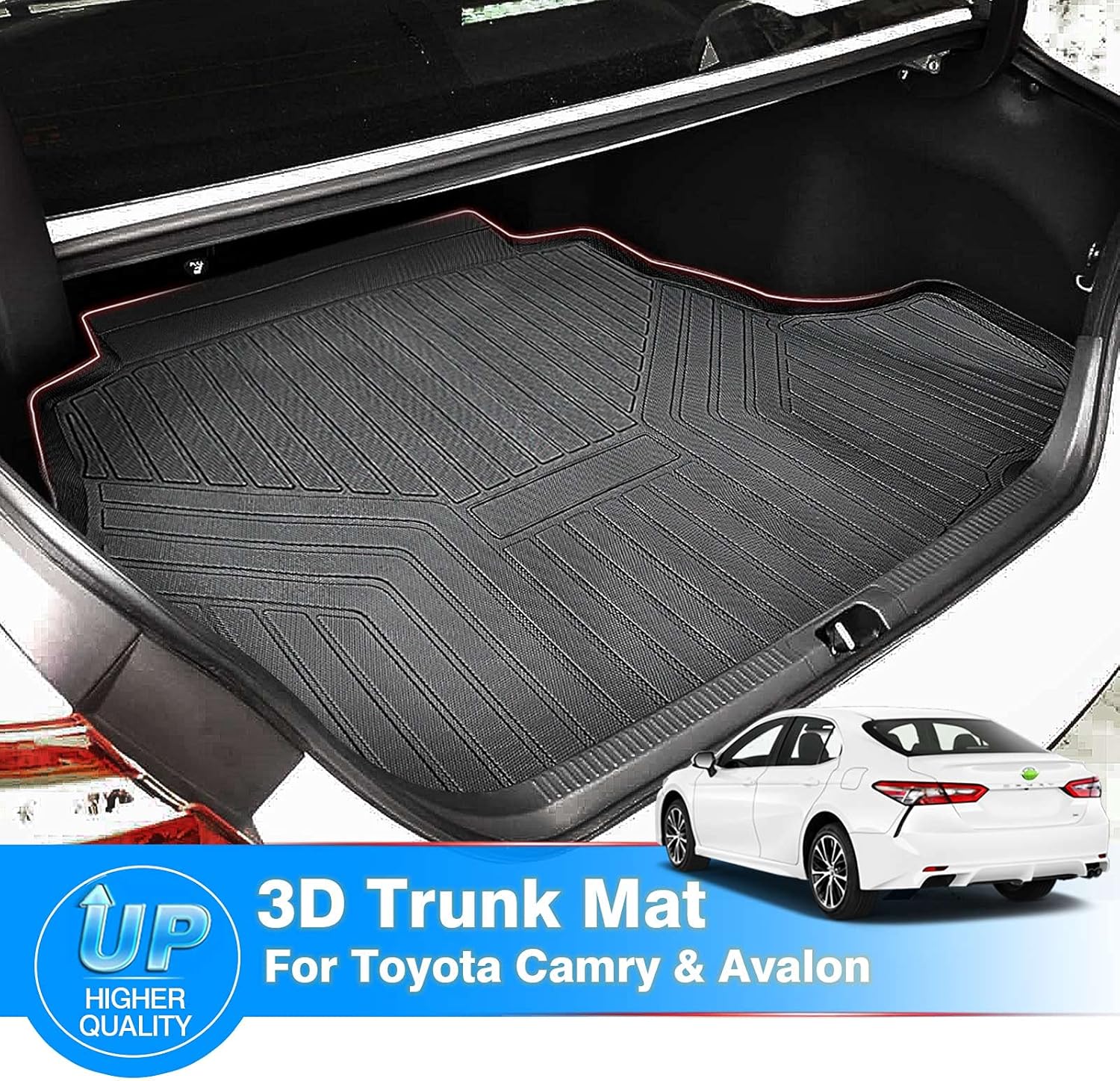 TPO All Weather Trunk Mat Liner Pack of 2 Y363