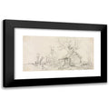 Black Modern Framed Museum Art Print K582