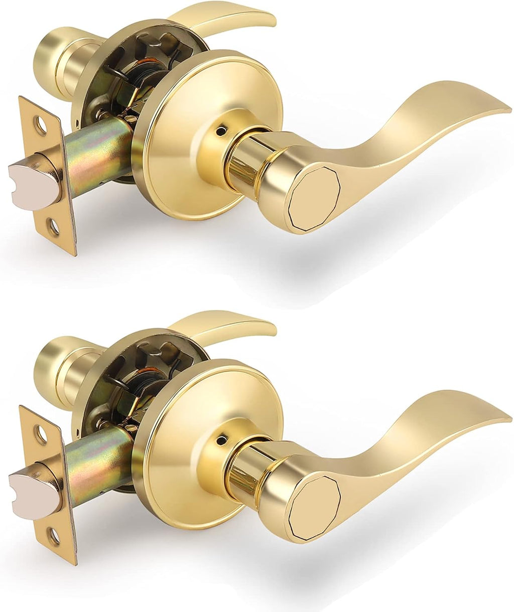 Oil Rubbed Bronze Passage Lever Lockset, Pack of 10 L5433