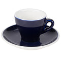 3.5 oz Blue Espresso Cup with Saucer - 48/Case U256