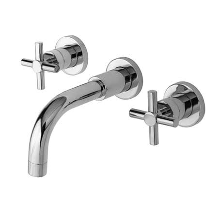 Oil Rubbed Bronze Wall Mount Lavatory Faucet K7046