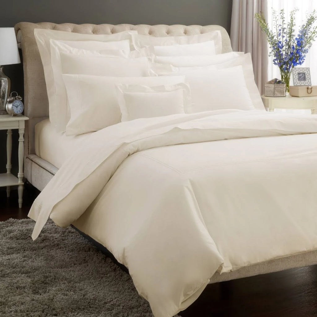 White Full/Queen Duvet Cover T881