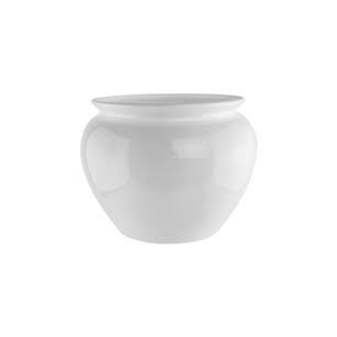 White Jardiniere, Pack of 24 J209
