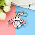 Owl Watch Clip Pocket Keychain G7886