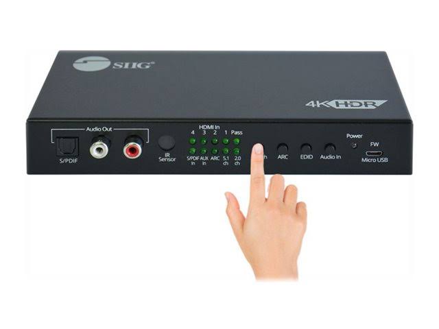4x1 HDMI 2.0 4K 60Hz Switch with ARC Audio Extractor Q791