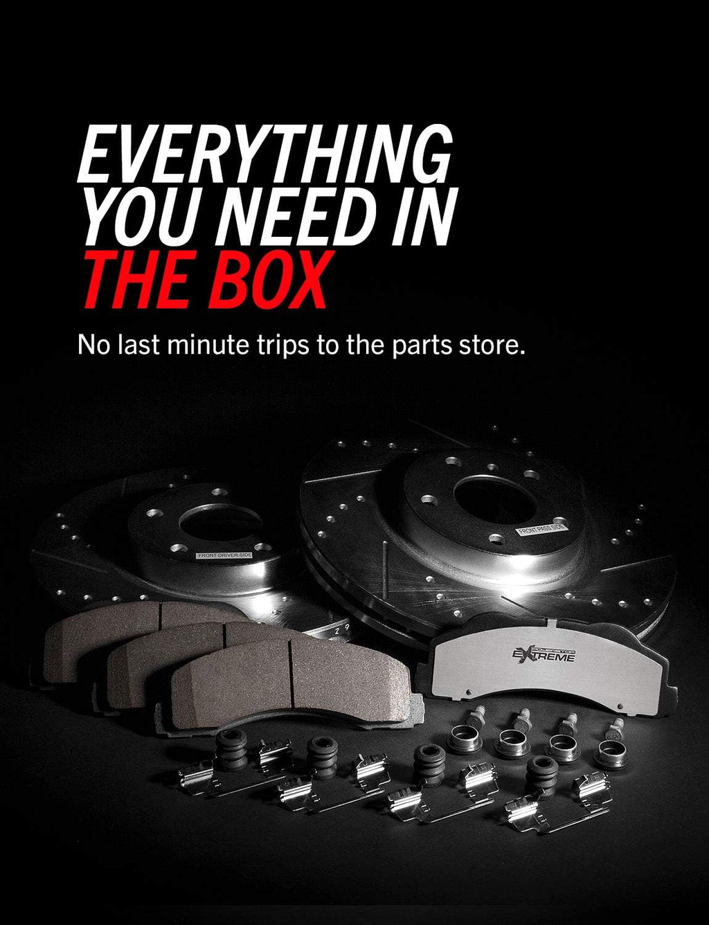 Z36 Truck & Tow Front Brake Kit, 6-Lug F232