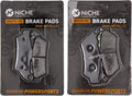 Semi-Metallic Brake Pad Set Pack of 2 D770