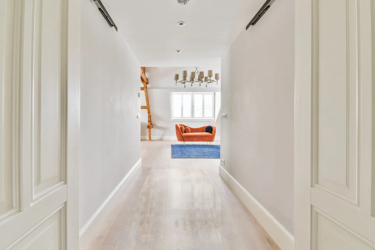 Clear Hard Floor Runner, 36 x 84 Inch, 2mm Thick Clear Vinyl Mat C486