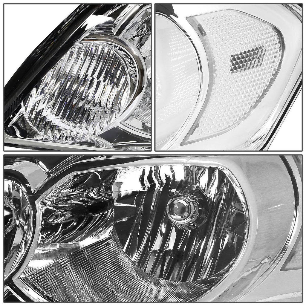 Chrome Housing Clear Corner Headlamp V795650