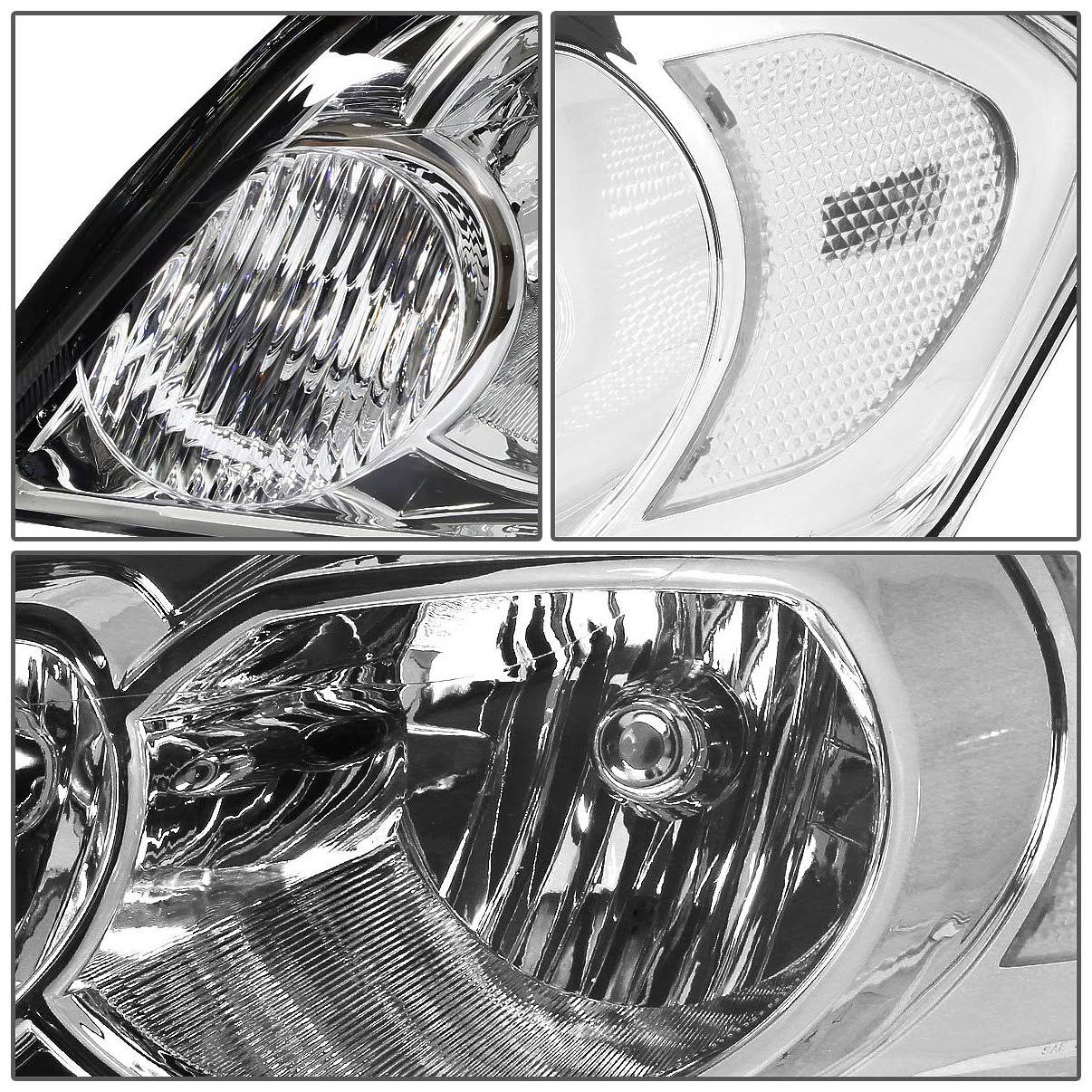 Chrome Housing Clear Corner Headlamp V795650