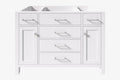 White Single Sink Base Cabinet N60215