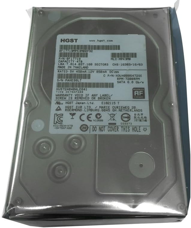 4TB 7200RPM SATA 6.0Gb/s 3.5inch Internal Hard Drive P6228
