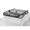 Heavy Duty Roof Mounted Cargo Basket Rack with Wind Fairing T6663