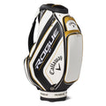 White/Black/Gold Tour Staff Golf Bag P58631