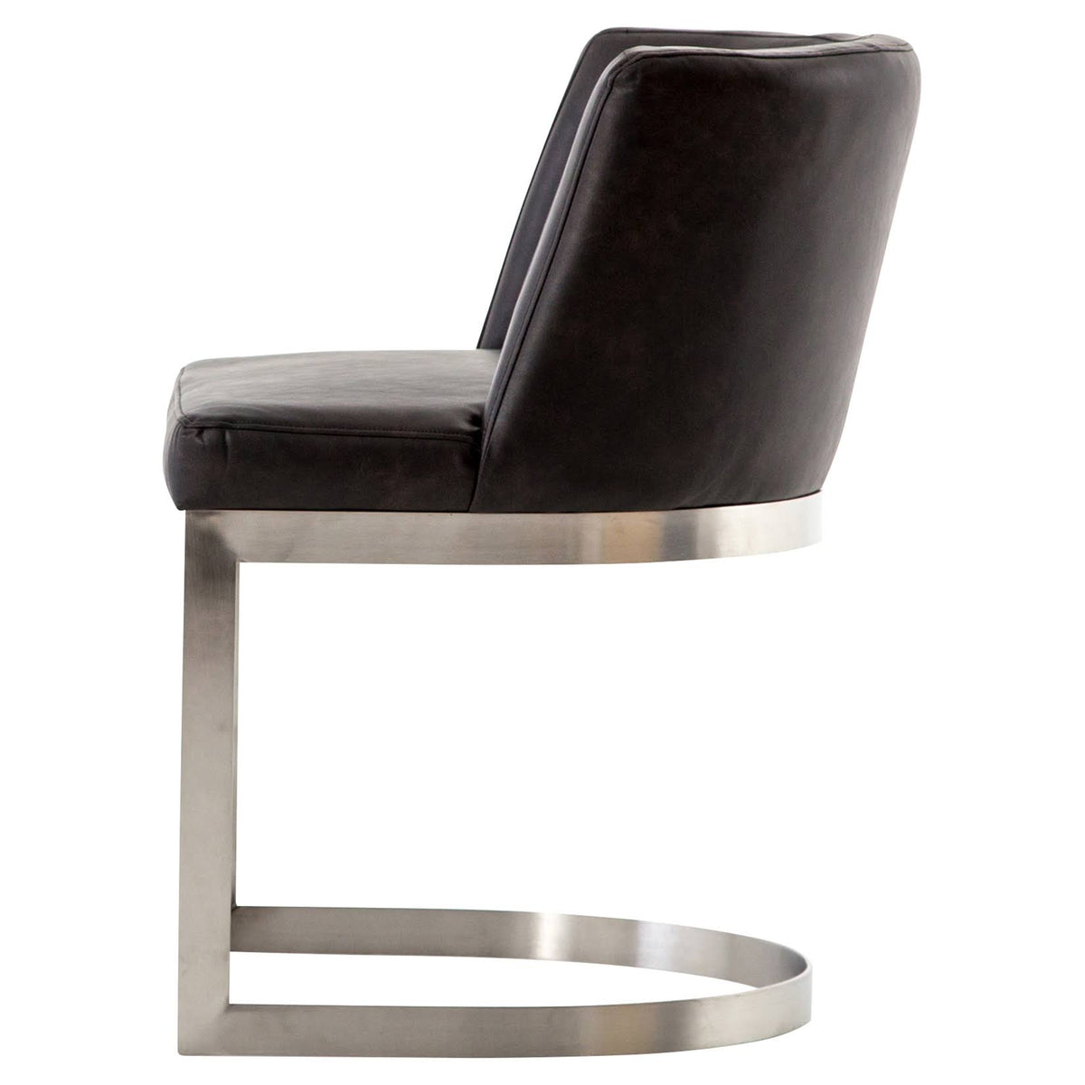 Distressed Black Dining Chair W189089
