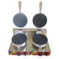 Dual Round Nonstick Electric Waffle Maker T57970