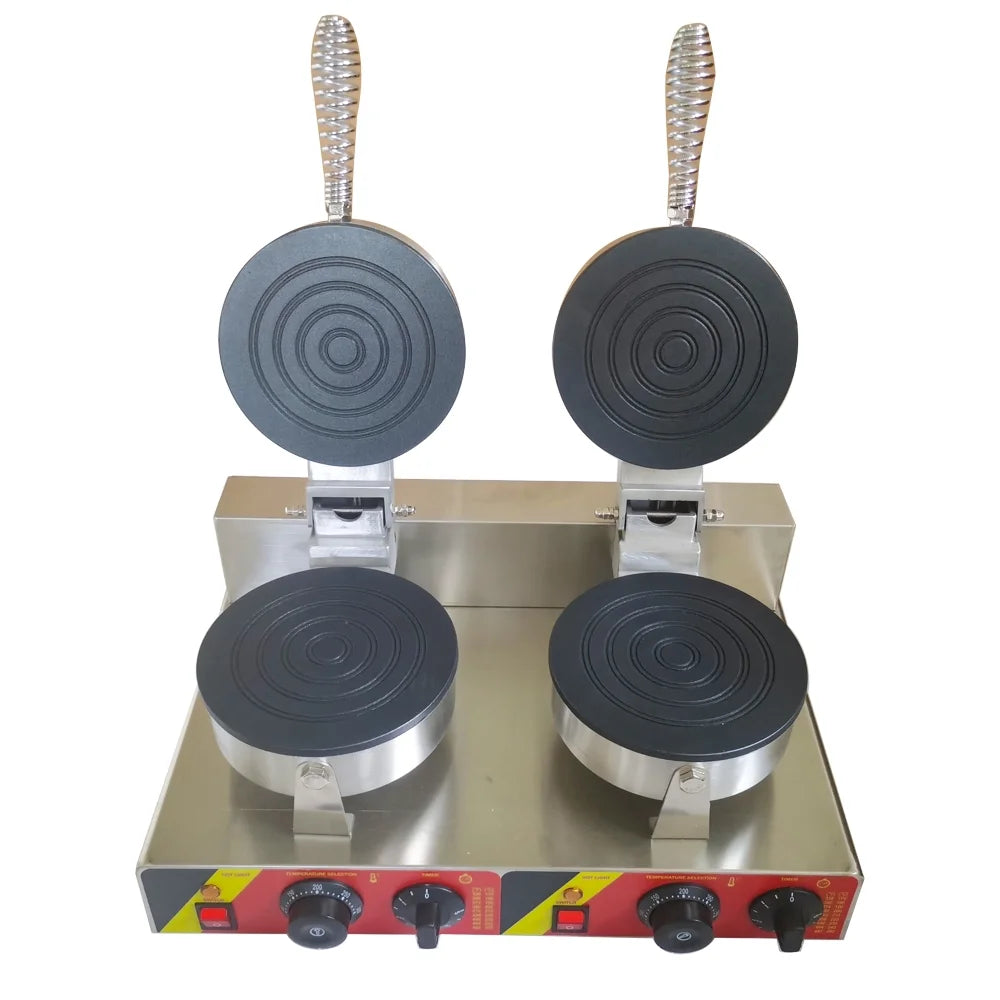 Dual Round Nonstick Electric Waffle Maker T57970
