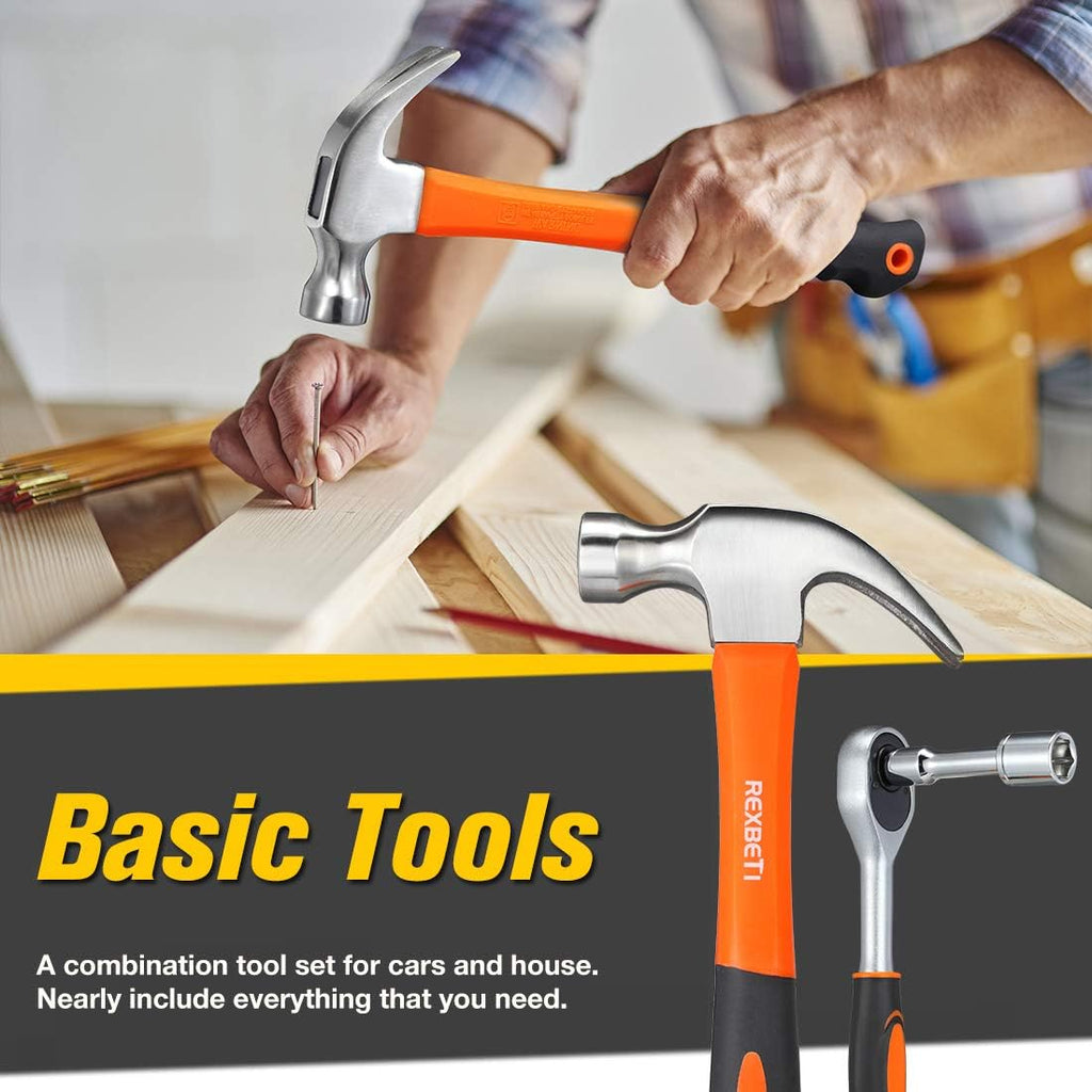 217-Piece Household Tool Kit with Solid Carrying Tool Box B660160