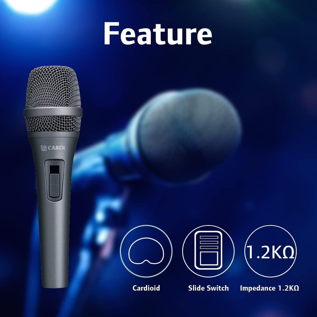 Dynamic Microphone with Super-Cardiod Unidirectional, Slide Potentiometer Switch W797223