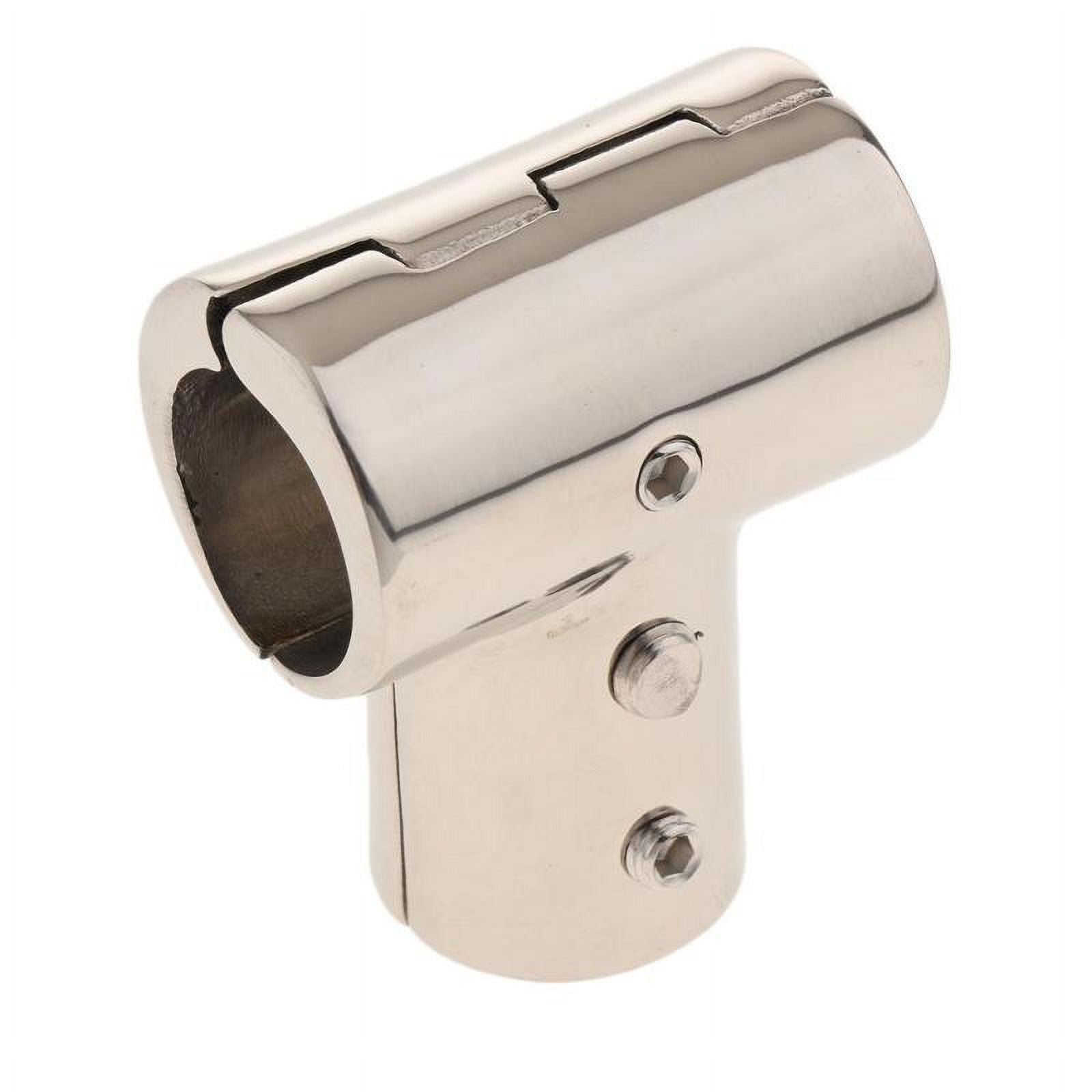 4pcs 22mm 90 Degree 3 Way Elbow Boat Deck Handrail Rail Tee Fittings R83982