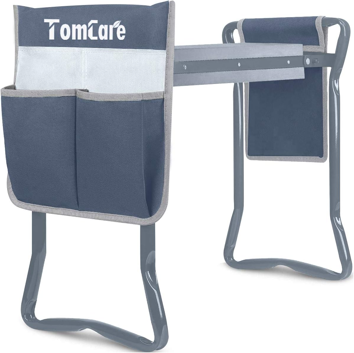 Garden Kneeler Seat with Tool Bag Pouch EVA Foam Pad P35330