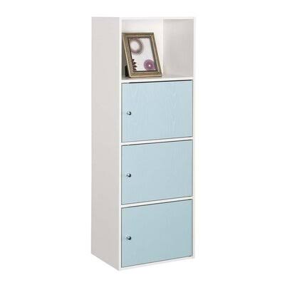 3 Door Accent Cabinet White/Seafoam G546