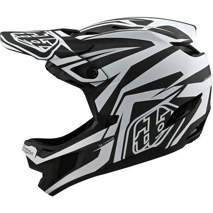 XL Black White Carbon Helmet J989757