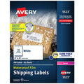Waterproof Shipping Labels, 2 inch x 4 inch, 500 White Laser Labels X9914